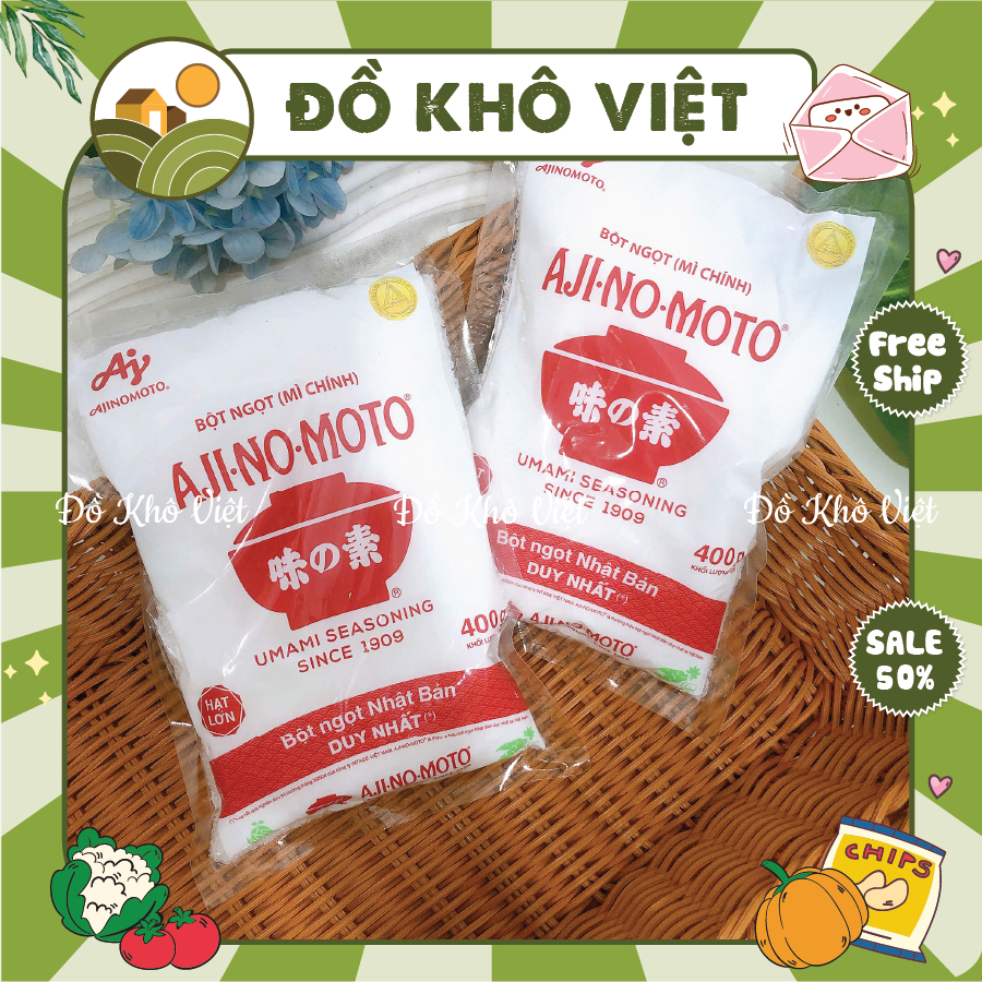 Genuine Ajinomoto MSG (400g Pack), Genuine Japanese MSG | Shopee Malaysia