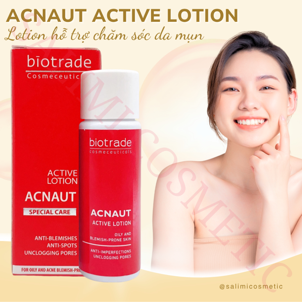 Biotrade Acnaut Active Lotion, solution for swollen acne, cystic acne ...