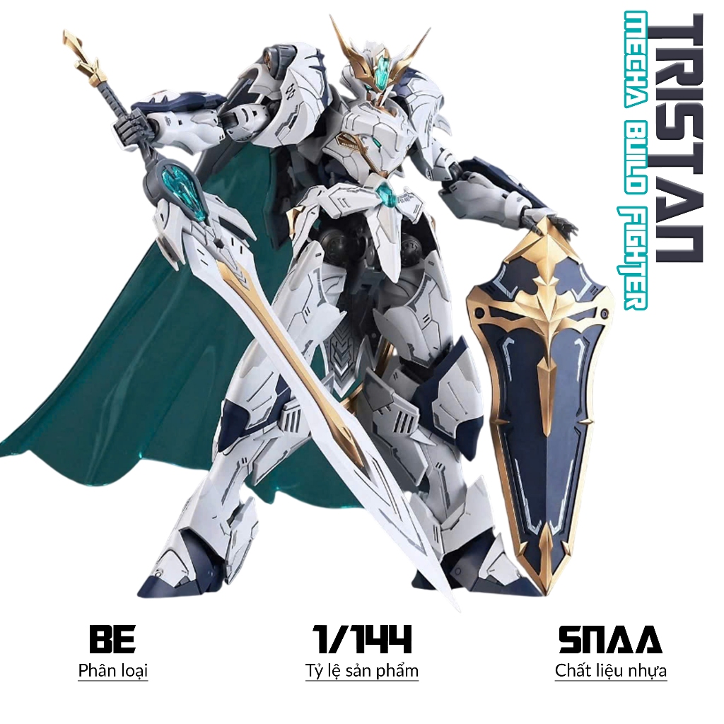 SNAA Tristan Model, Round Table Knight, Plastic Assembly Toy, 1/144 ...
