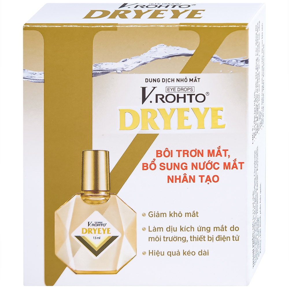 V.Rohto Dryeye eye drops lubricate eyes, supplement artificial tears ...