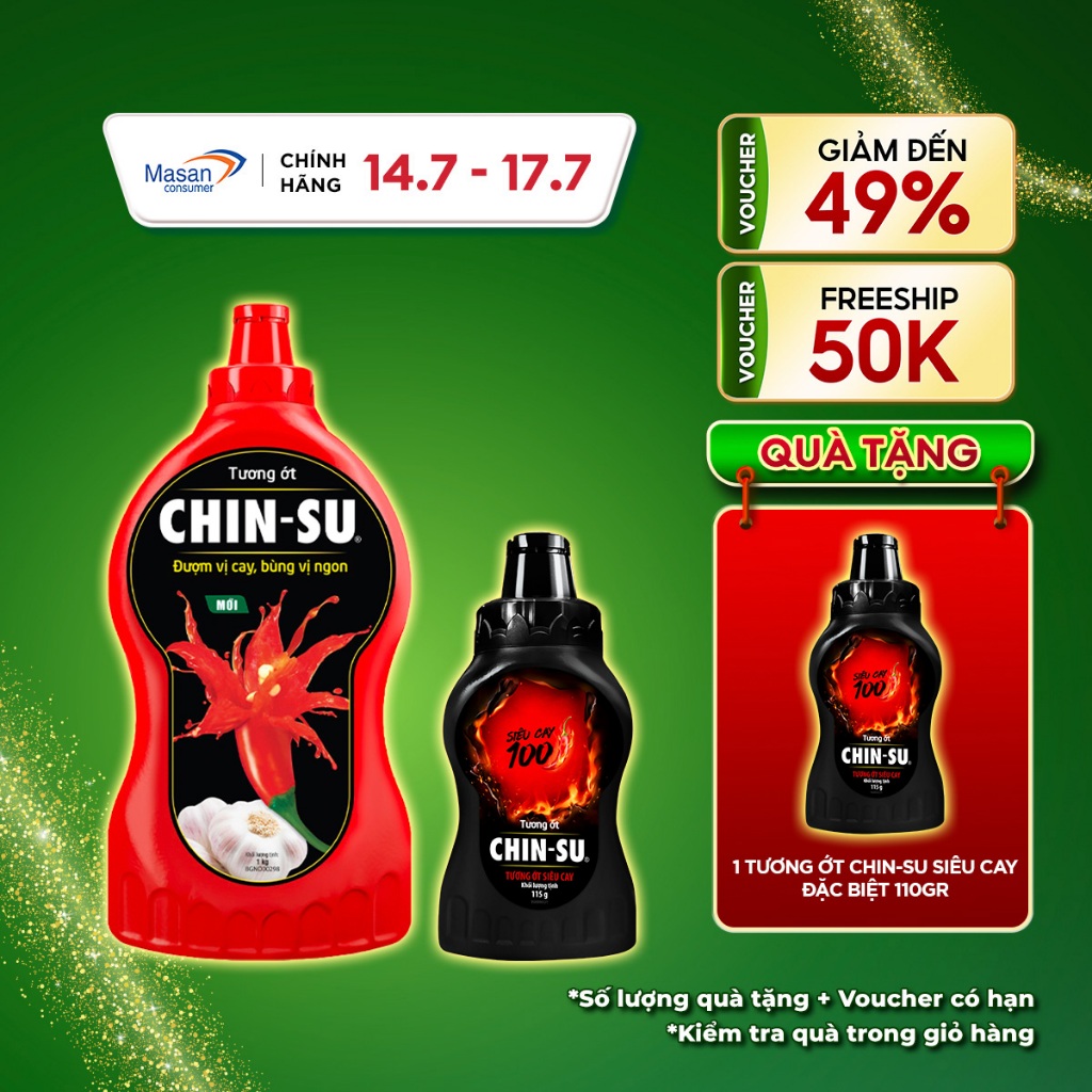 [Select type]Combo 1 special super spicy CHIN-SU chili sauce 110gr ...