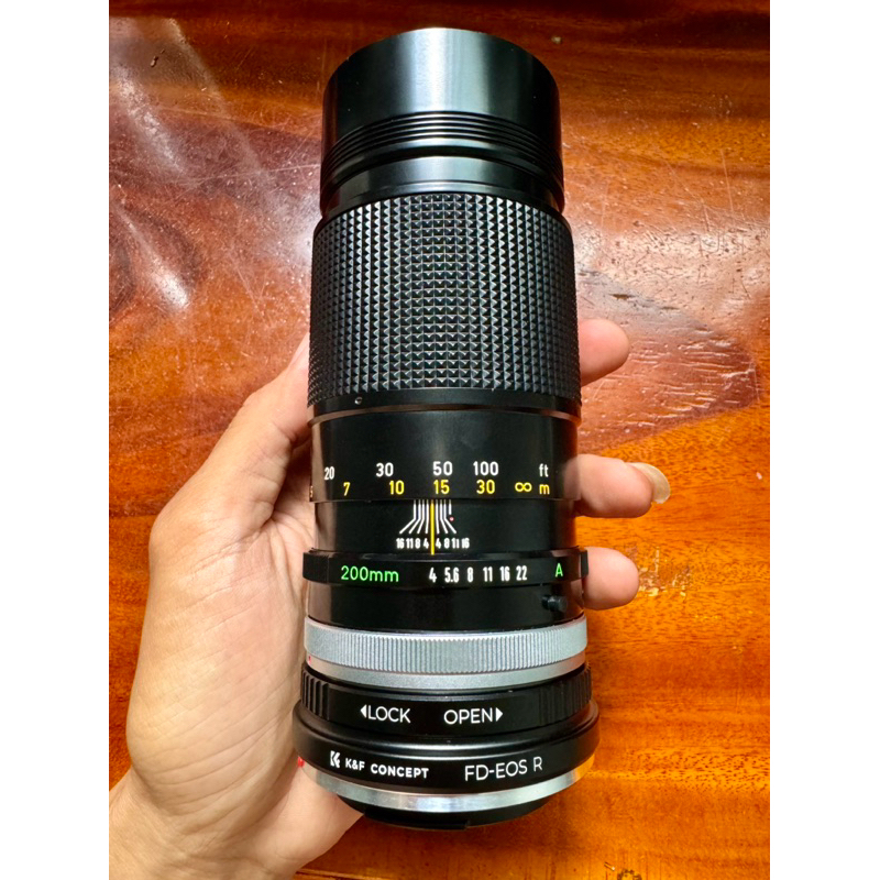 Objectif Canon FD 200mm F/4 - Longue Focale Fixe - Occasion Bon état - Monture FD
