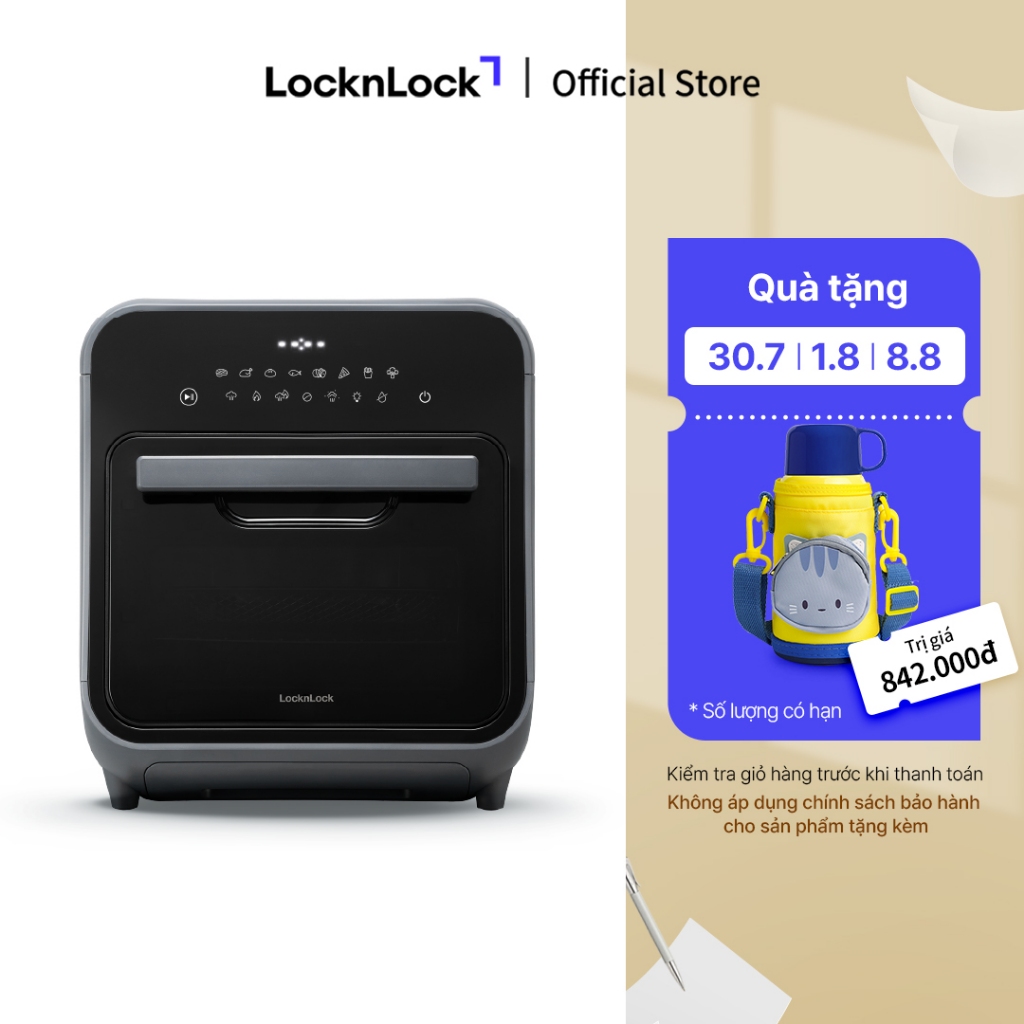 Vacuum Oven with Steam function LockL&Lock Steam Air Fryer Oven 12.5L ...