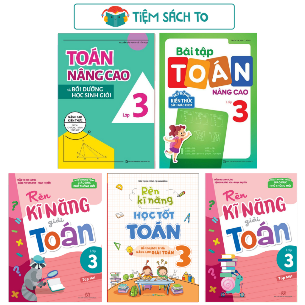 Book: Combo of 5 Good Math Skills for Grade 3 + Advanced Math Grade 3 ...