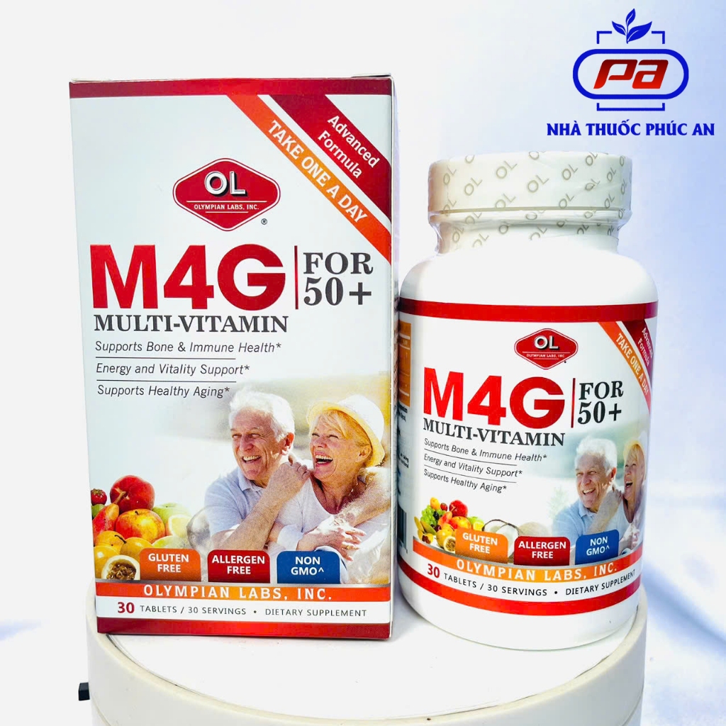 Multivitamin tablets For people over 50 years old M4G Multi Vitamin For ...