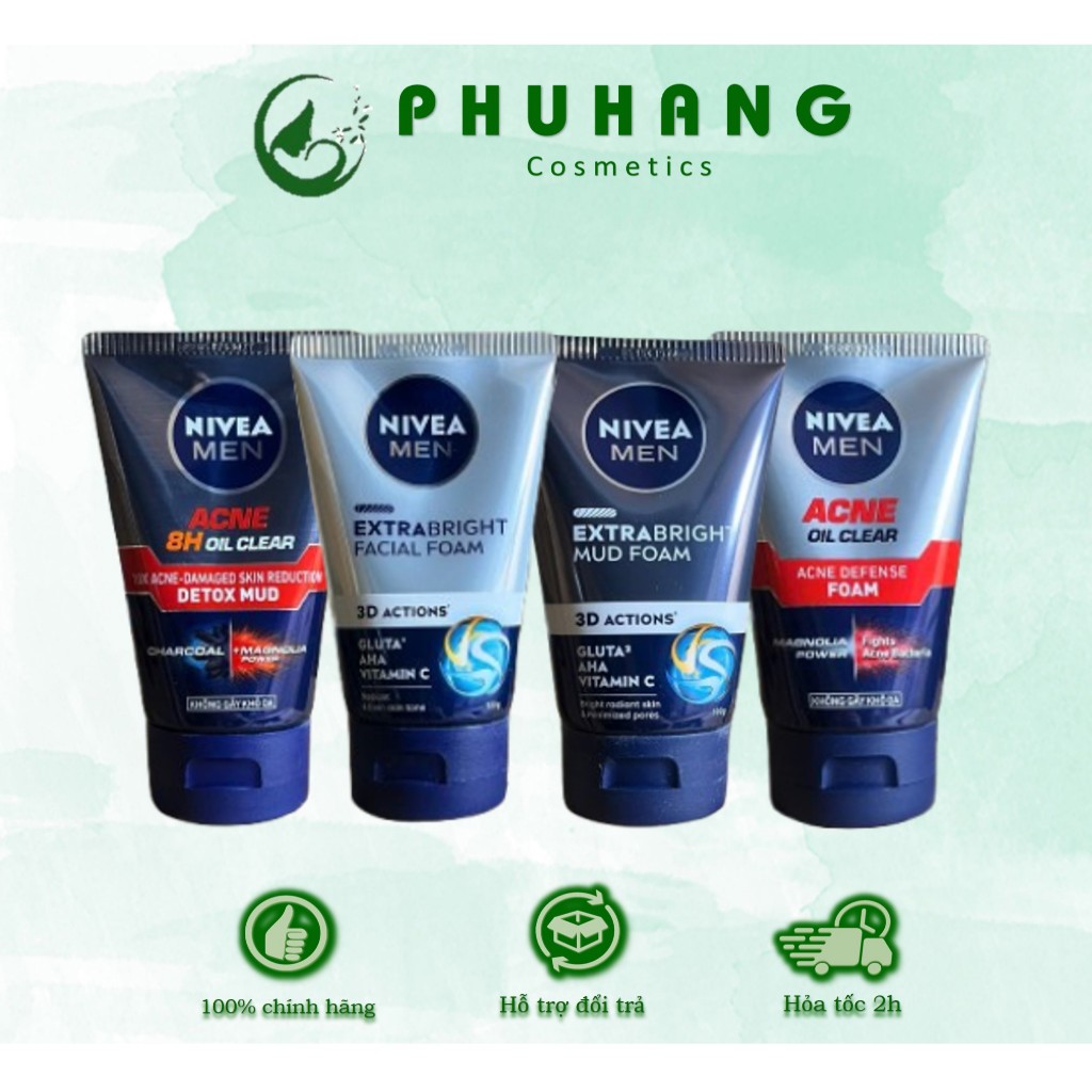 Nivea Men Facial Cleanser for Men (NOTE COLOR) | Shopee Malaysia
