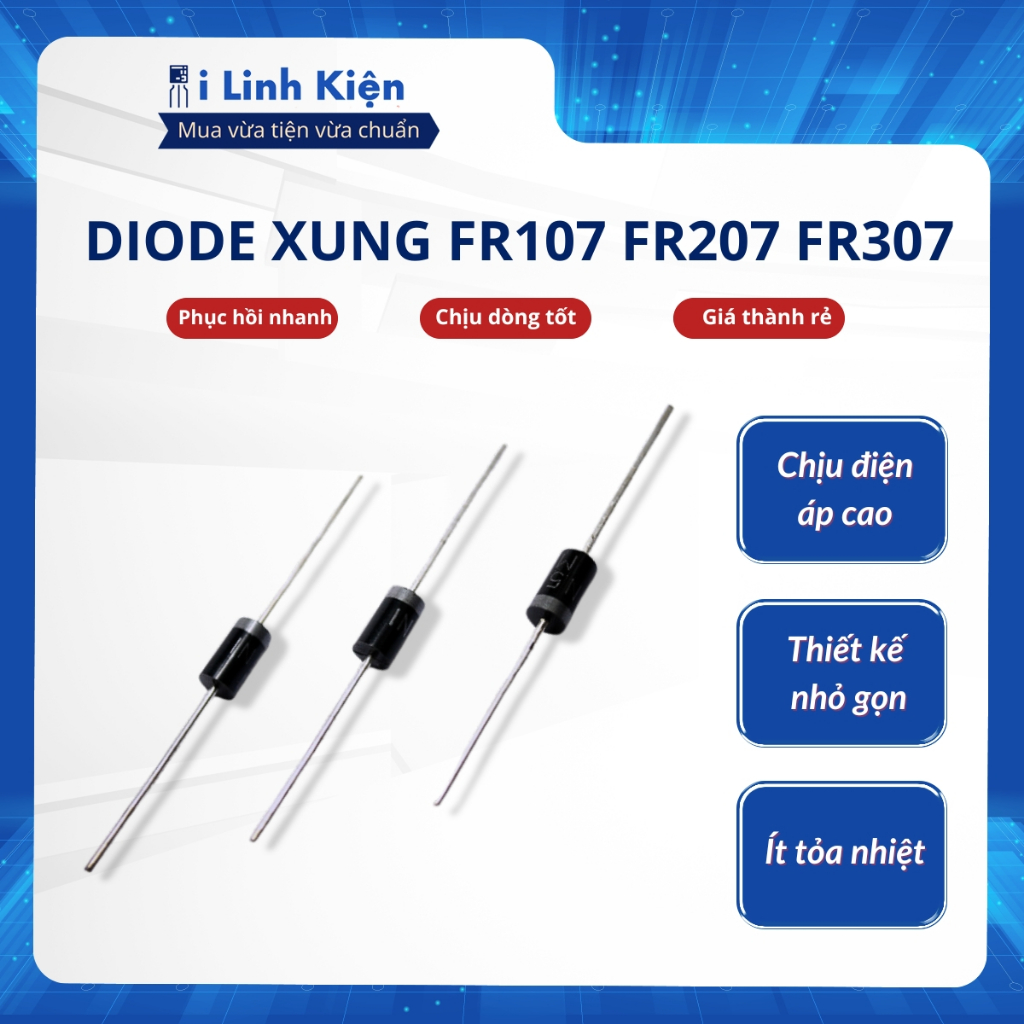 Good quality pulse Diode FR107 FR207 FR307. | Shopee Malaysia
