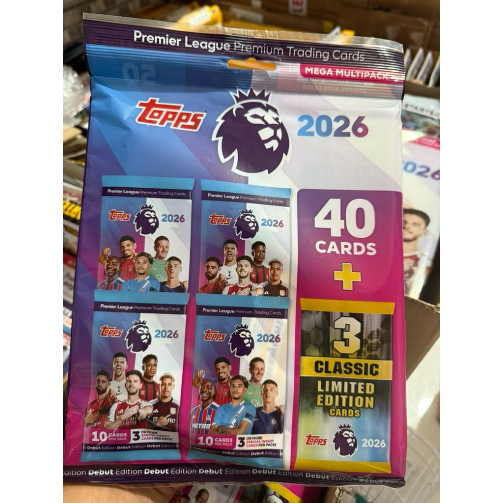 [ Mega Multipack ] Topps Premier League Mega Multipack 2026 25/26 ...