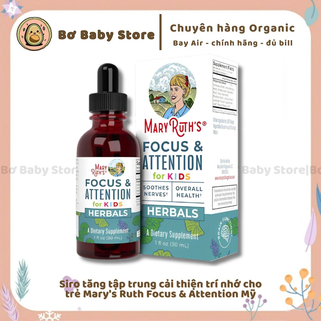 Syrup to increase concentration and improve memory for children Mary's ...