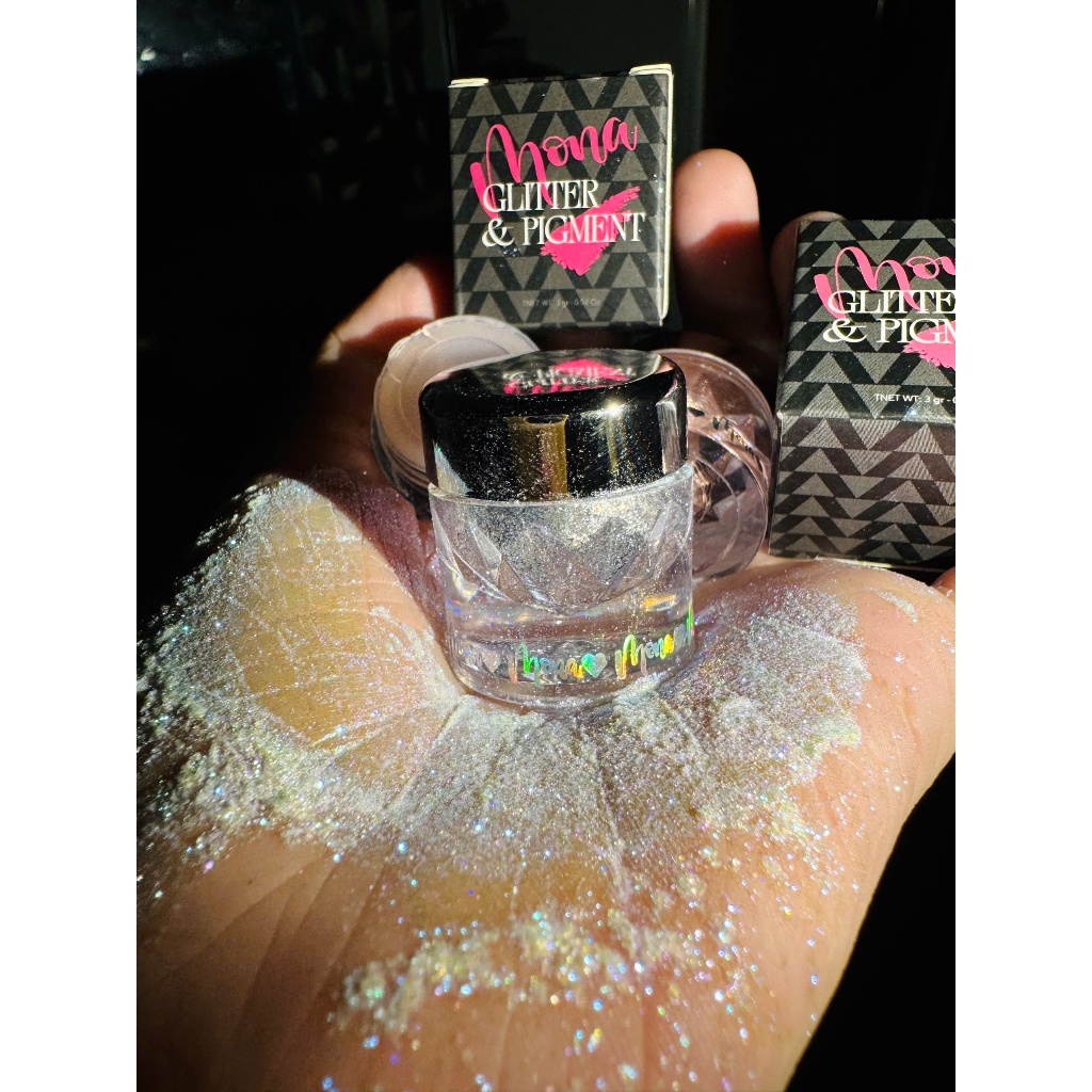 Mona super bright powder eyeshadow in all colors (Color combination ...