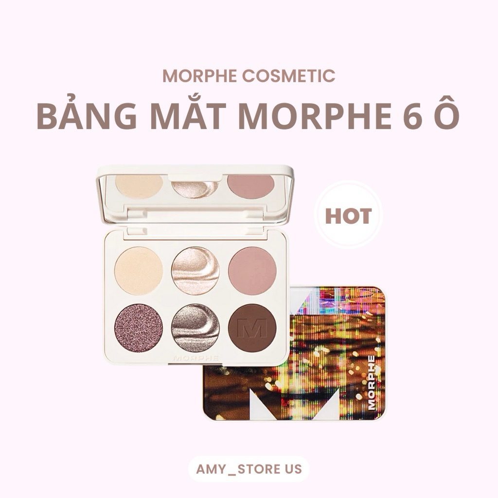 [ NEW 2025 ] Morphe ChromaPlus 6-Pan Eyeshadow Palette | Shopee Malaysia