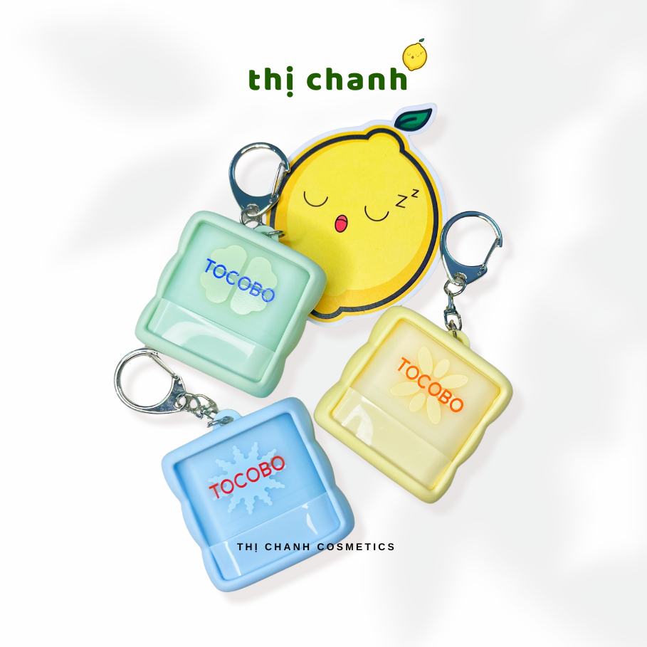 [Mini & Keyring] Sunscreen Roller + Keyring TOCOBO Cotton Airy/ Cica ...