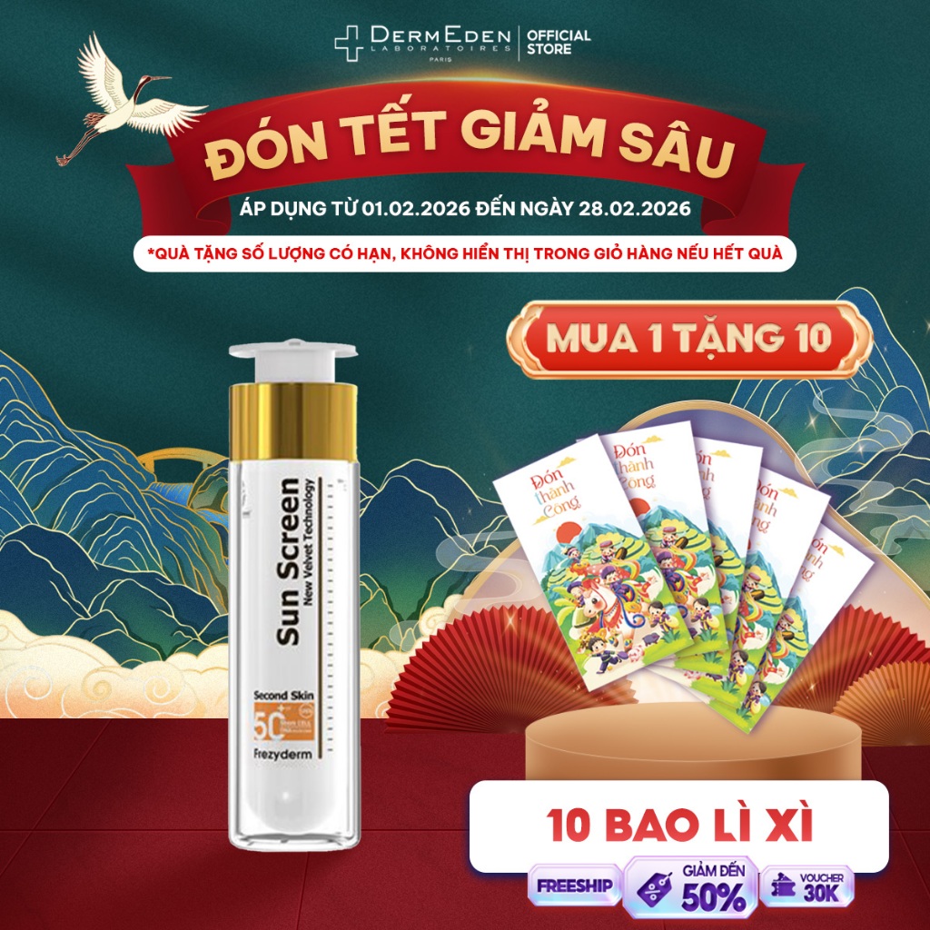 [HSD 12.2026] Colorless sunscreen Gel for sensitive skin Frezyderm Sun ...
