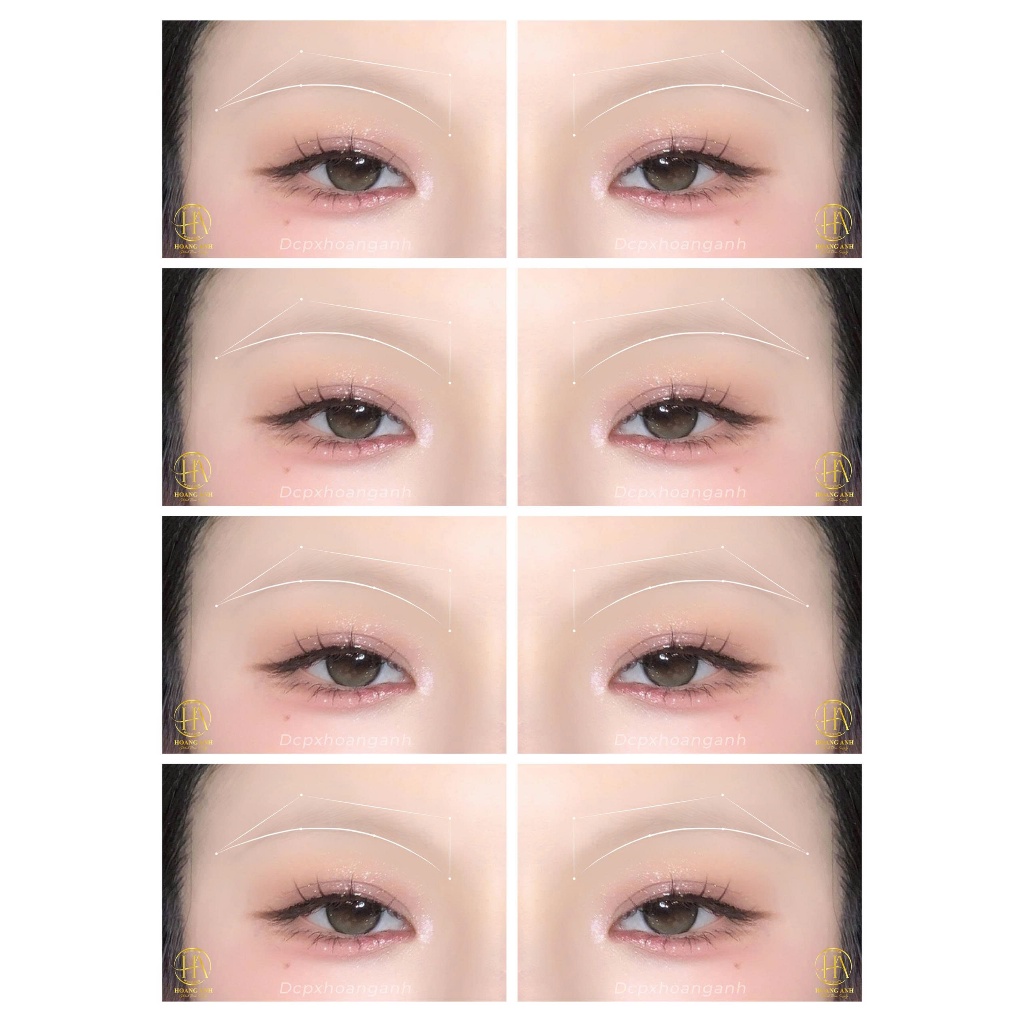 Eyebrow drawing practice paper Model DOUYIN 2026_Dcpxhoanganh | Shopee ...