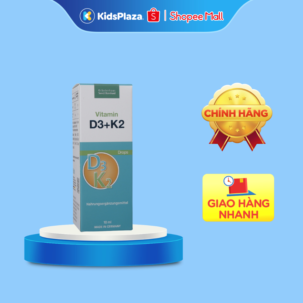 Vitamin D3K2 MK7 Sanct Bernhard Drops 10ml | Shopee Malaysia