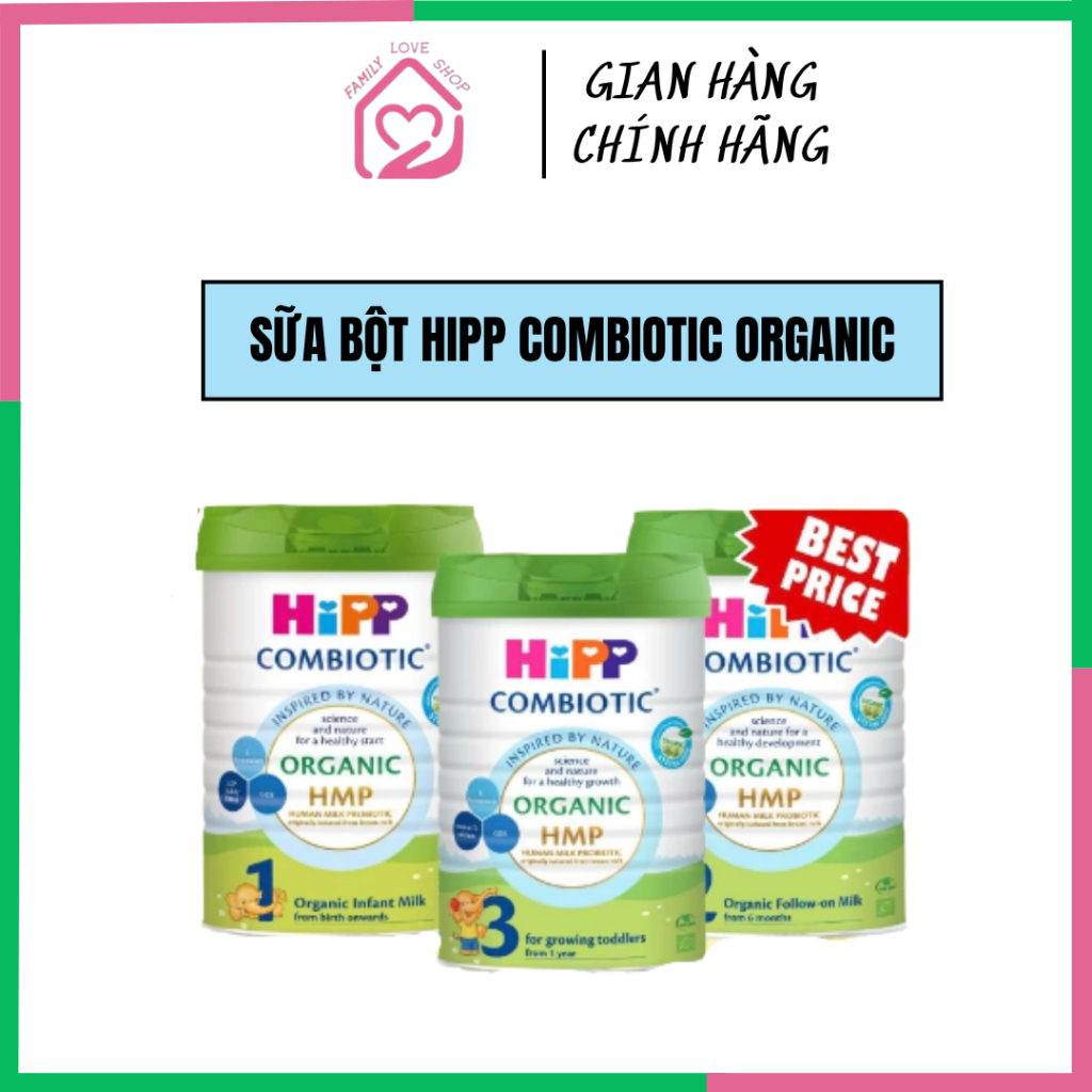 Hipp Organic combiotic milk can 350g/ 800g - Hipp beef/Hoat full ...