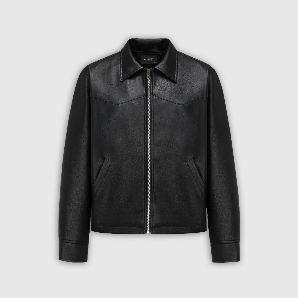 Jacket ROWAY high quality, thick PU leather | Leather Jacket v2 ...