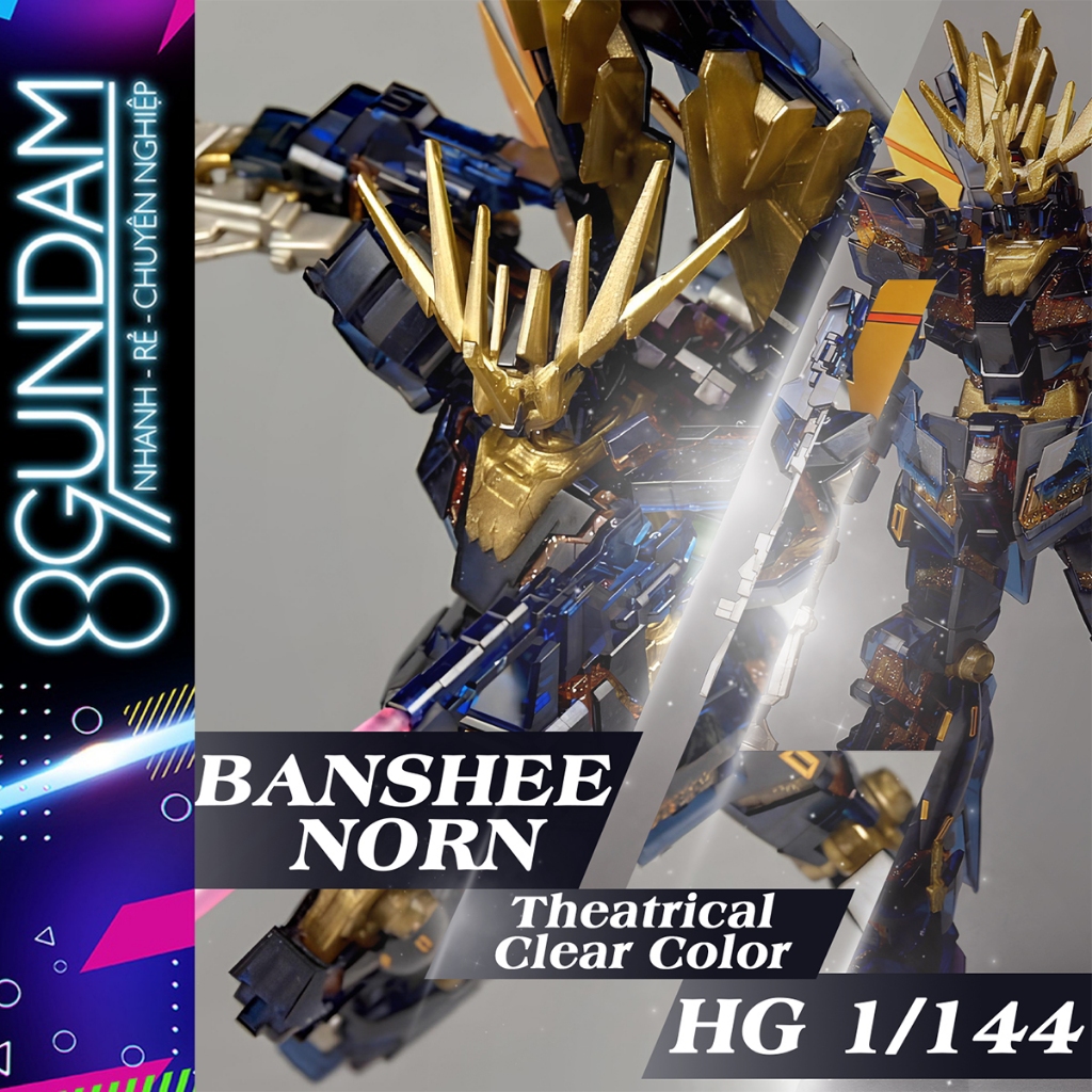 Mô Hình Gundam HG BANSHEE NORN DESTROY MODE Bandai 1/144 HGUC Đồ Chơi