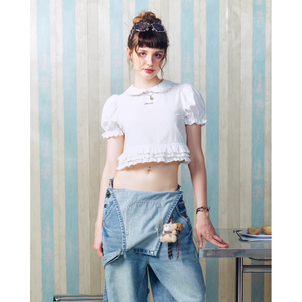 Daisy Top - Remmus | Linen blouse with 2 ways to wear for women ...