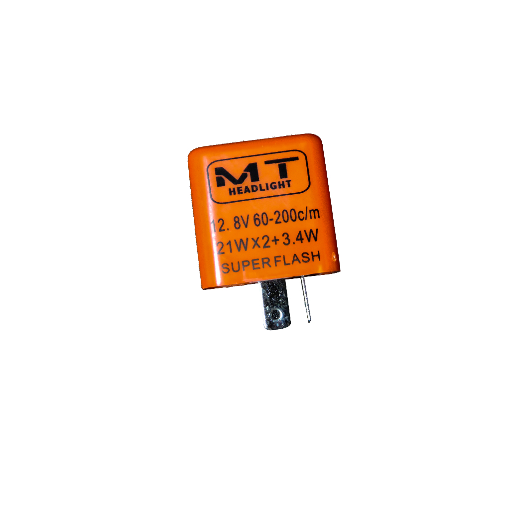 Electronic turn signal flasher with fast and slow speed adjustment ...