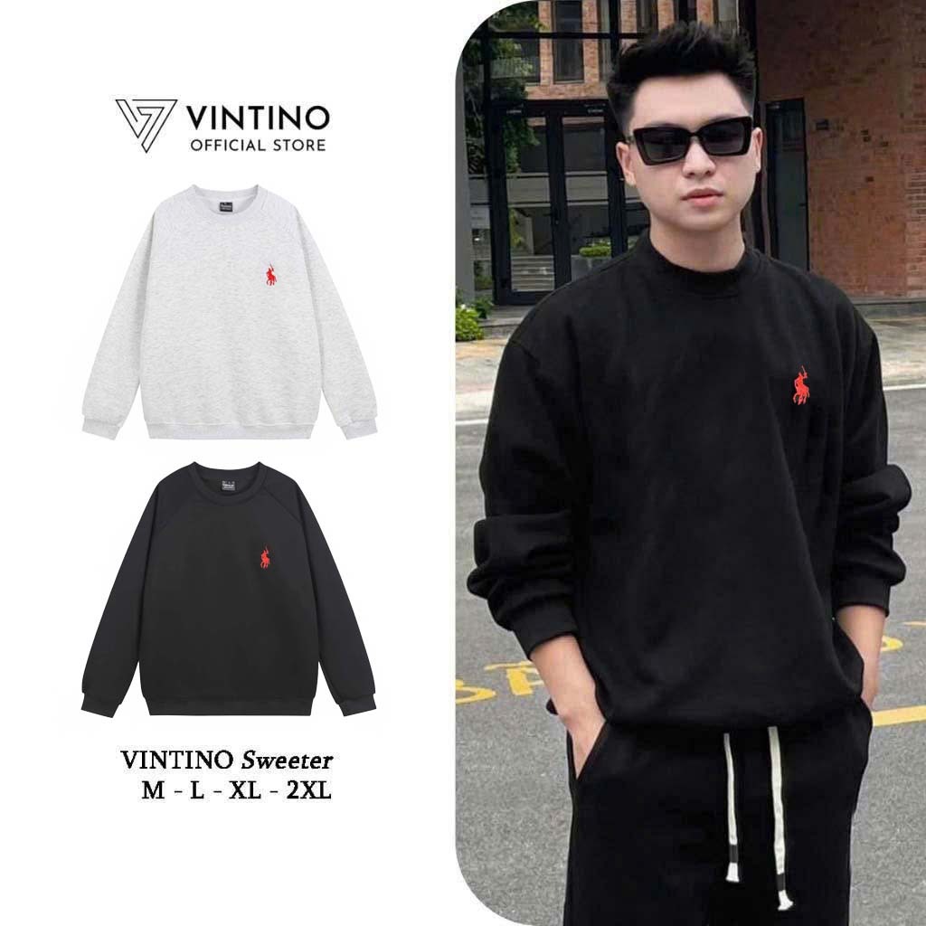 Sweeter Shirt Round Neck Men's and Women's Straight Form Cotton Felt ...