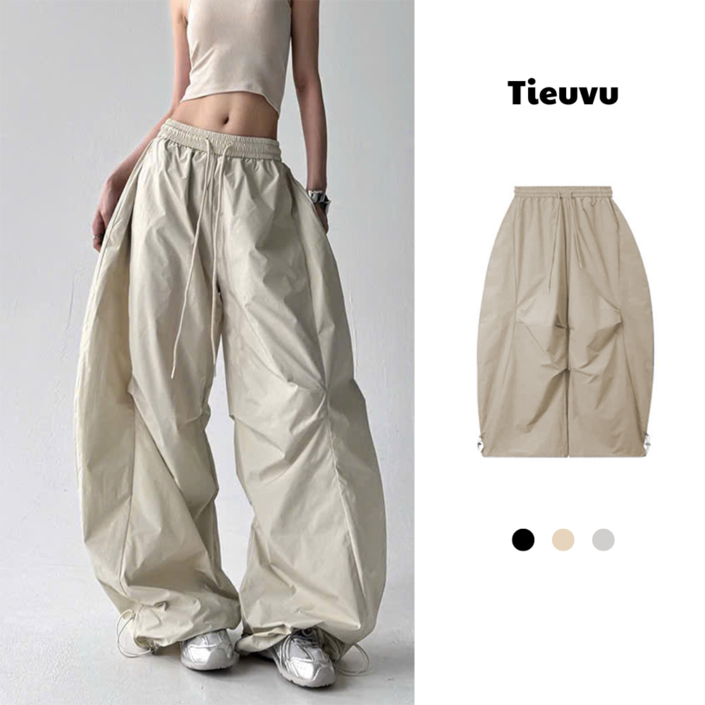 Wide-leg pants in 2 styles: Chunky and Umbrellas, bossy Harem style ...