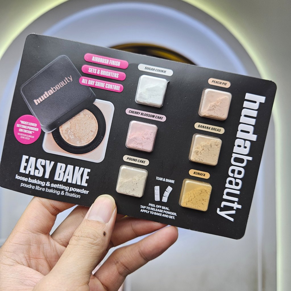 Huda Loose Baking Powder Sample & Setting Powder | Shopee Malaysia