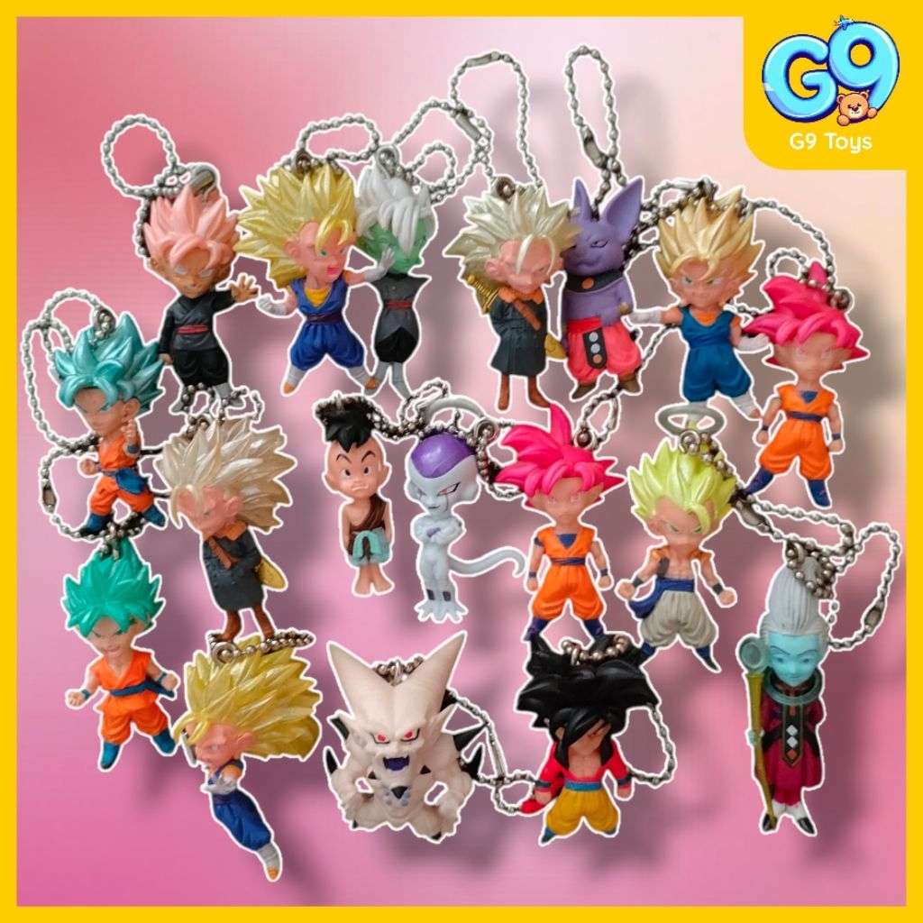Collection of Dragon Ball keychains | Shopee Malaysia
