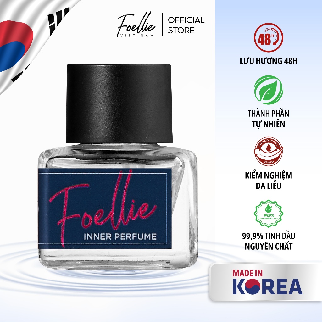Foellie Eau De Vogue Inner Perfume Korean Fresh Fragrance helps balance ...