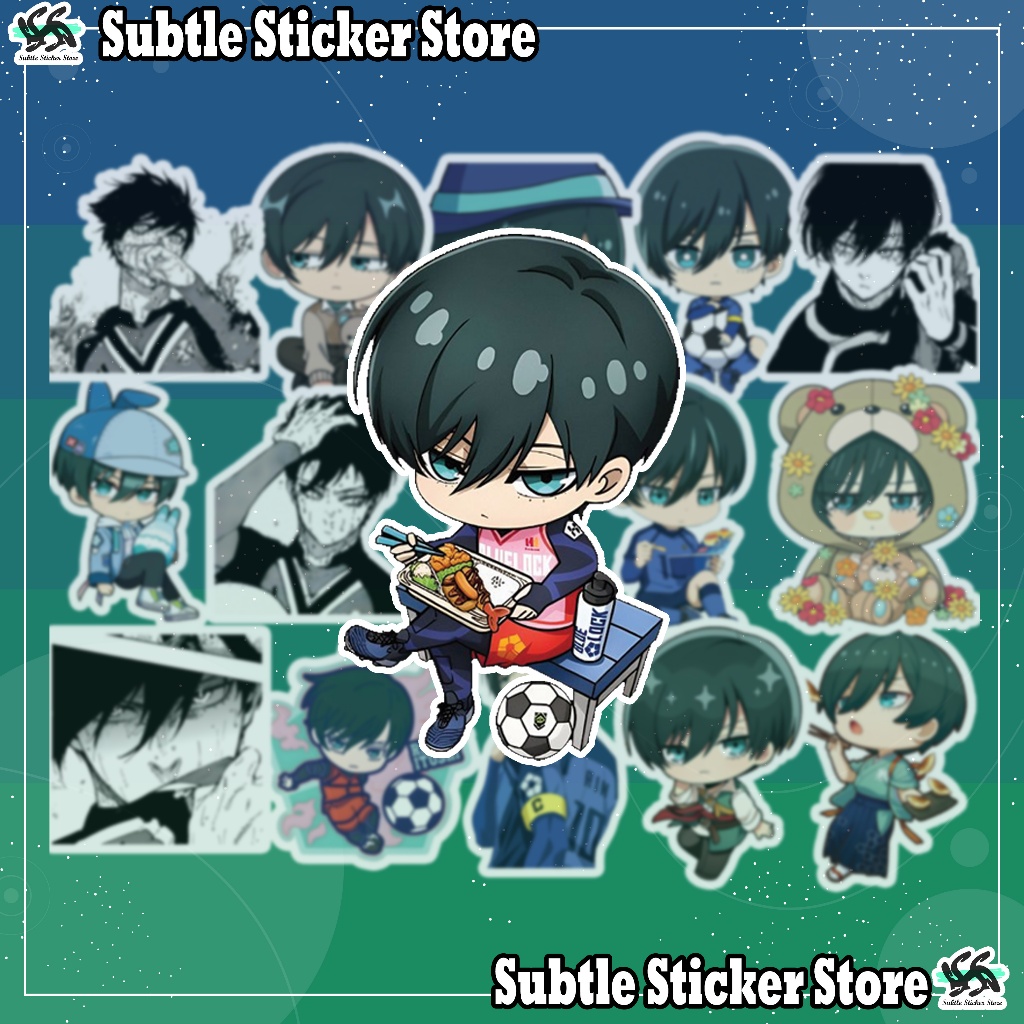 [Blue Lock] - Set of 10/15 Sticker Rin Itoshi - Rin anime/manga Blue ...