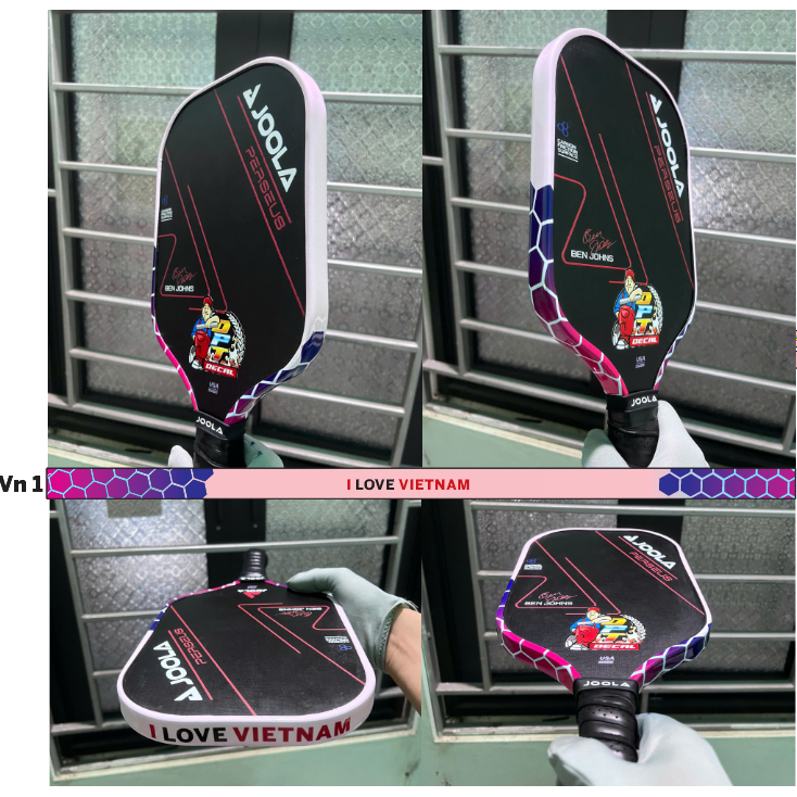 Ilove vietnam model picklebal racket edge sticker - medium paste 14 ...