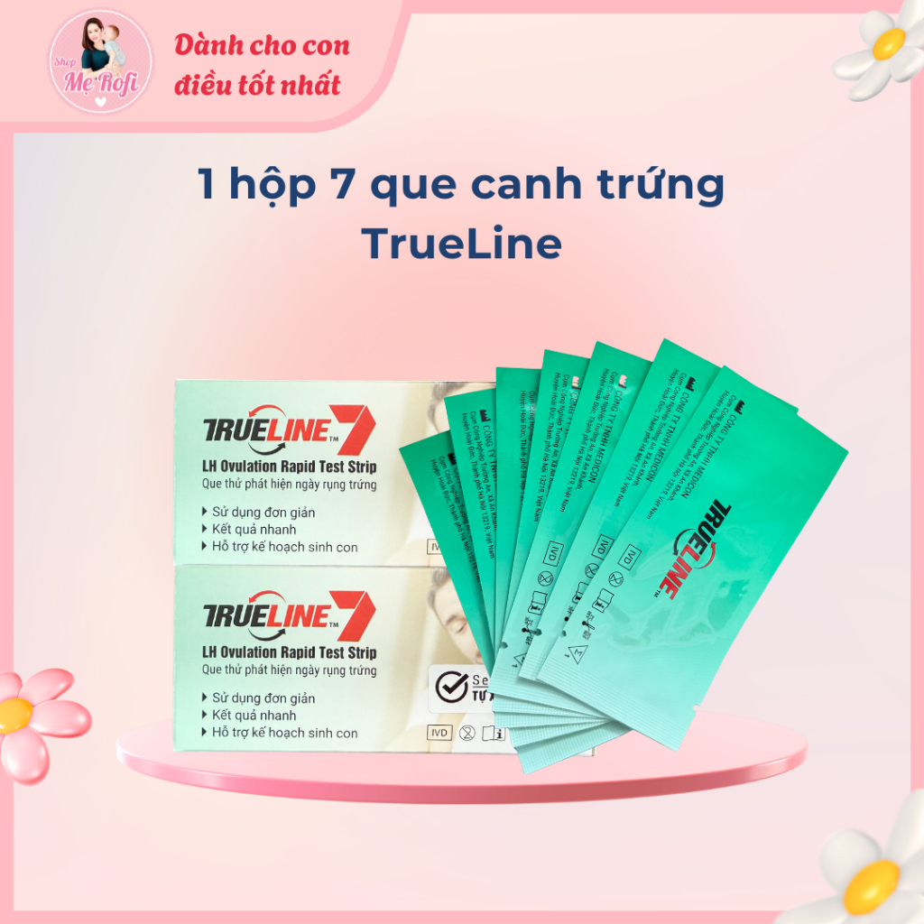 TrueLine egg Test Strip, One step Urine Pregnancy Test Strip - Rofi Mom ...