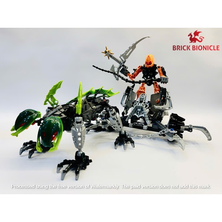 LEGO BIONICLE AUTH - BIONICLE ASSEMBLY TOY - 8994 Baranus V7 | Shopee ...