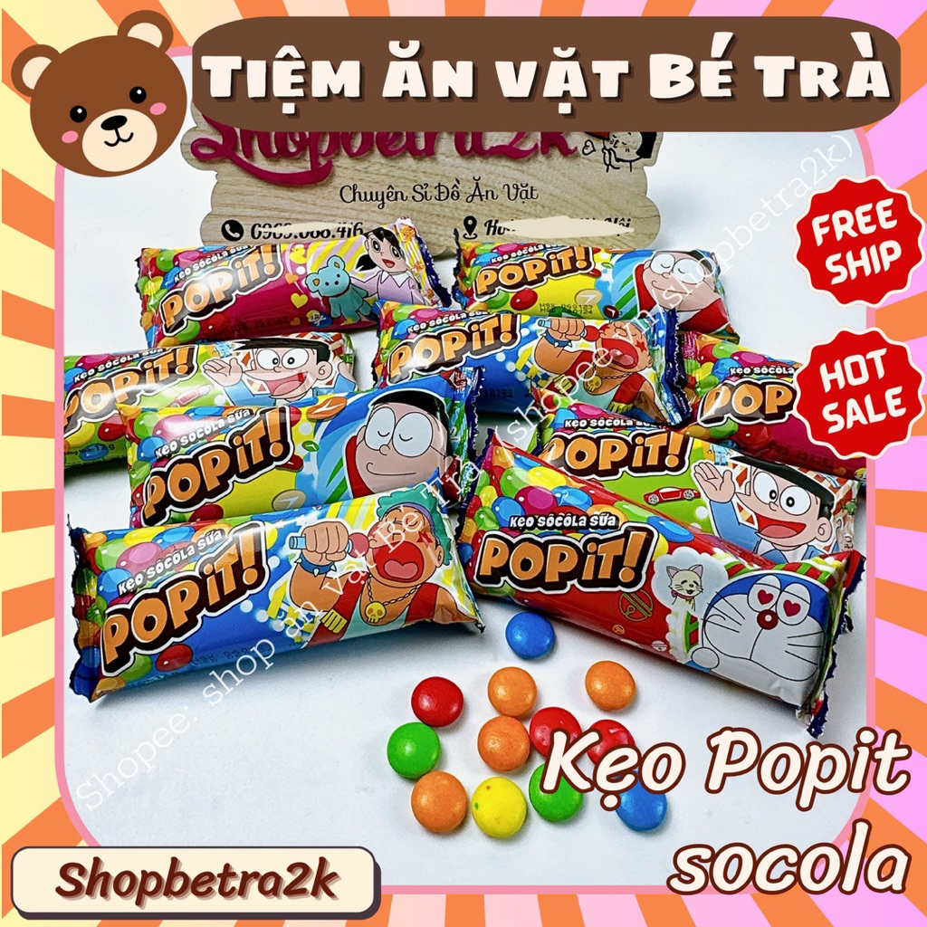 Popit milk chocolate candy (12gr pack) | Shopee Malaysia