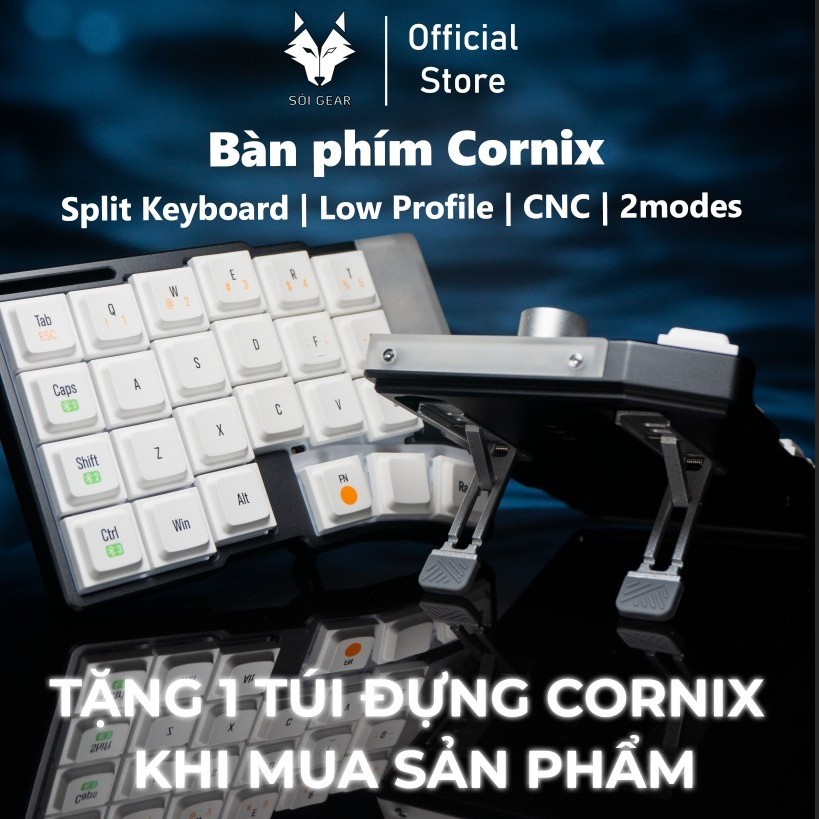 [HN - HCM EXPRESS] Cornix Prebuilt Keyboard | Split Keyboard | CNC ...