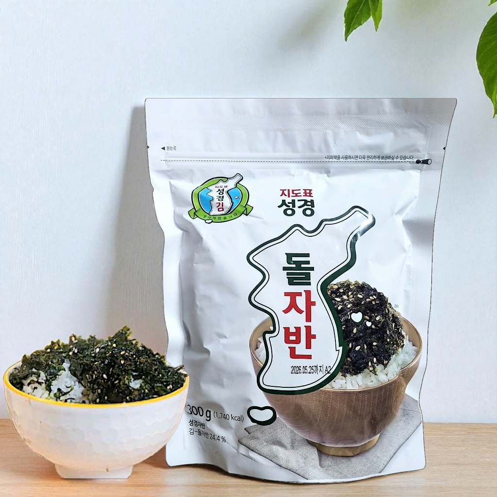 [300gr package] Korean Calcium Seaweed, Delicious and Nutritious Gyung ...