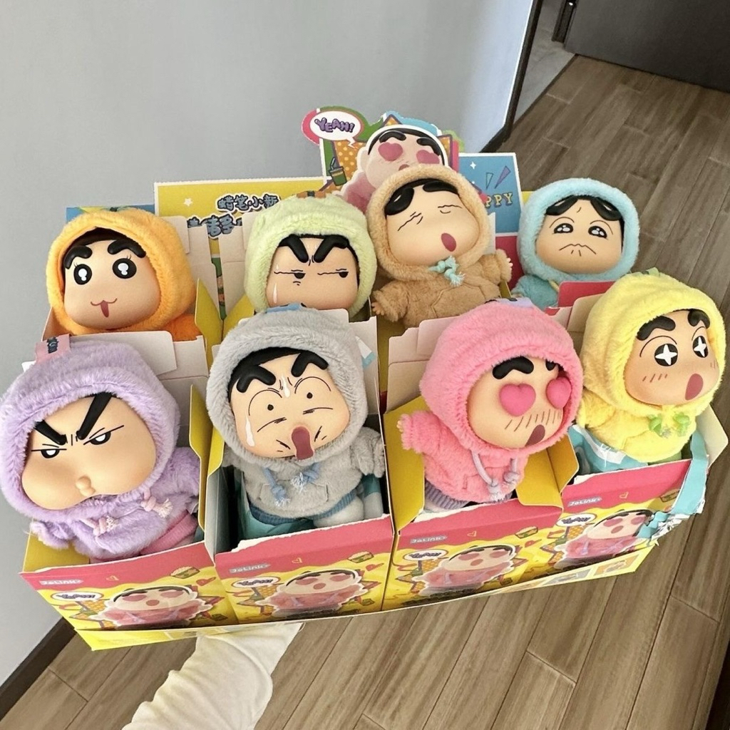 Blind Box Genuine KKV Keychain Crayon Shin-chan emotional dopamine ...
