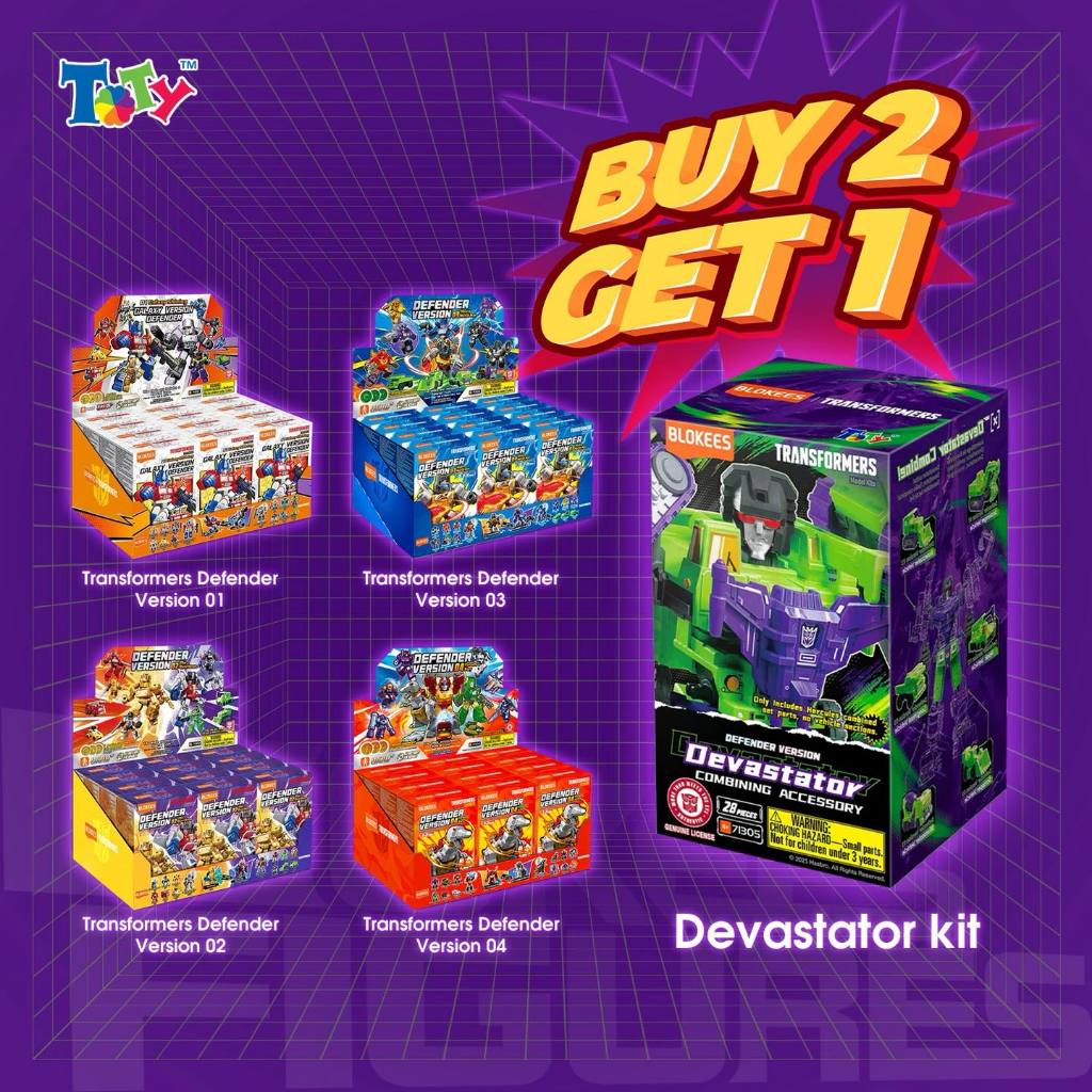 (BUY 2 SET GET 1 DEVASTATOR FREE) (FULLSET OF 12 BOX NO MATCH ...