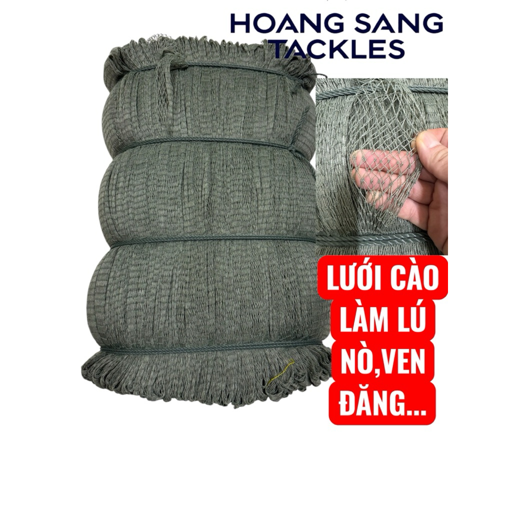 Dai Phat rake nets have many hole sizes for making trellises, traps ...