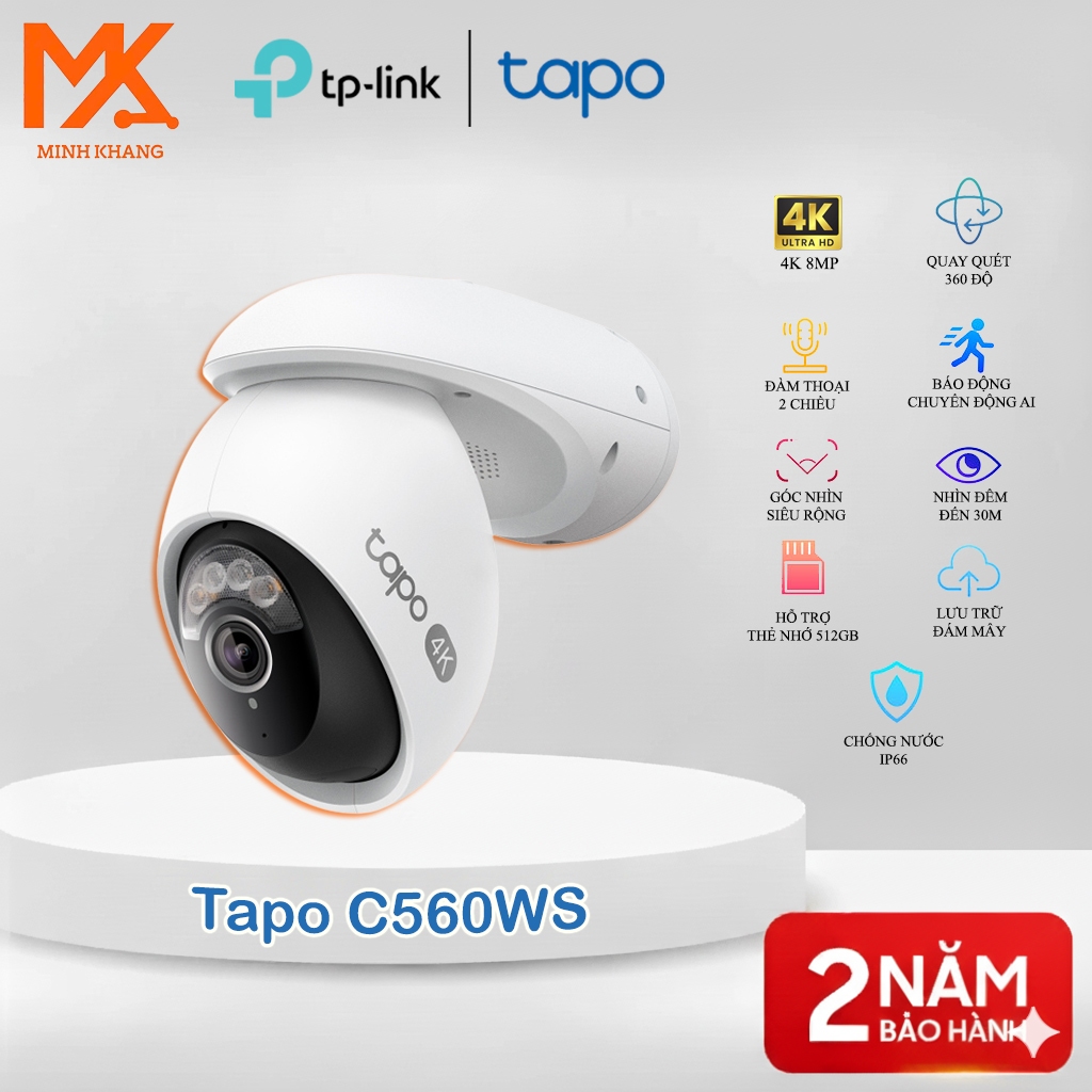 [Genuine Tapo] Tapo C560WS Outdoor Wi-Fi Camera – Ultra HD Definition ...