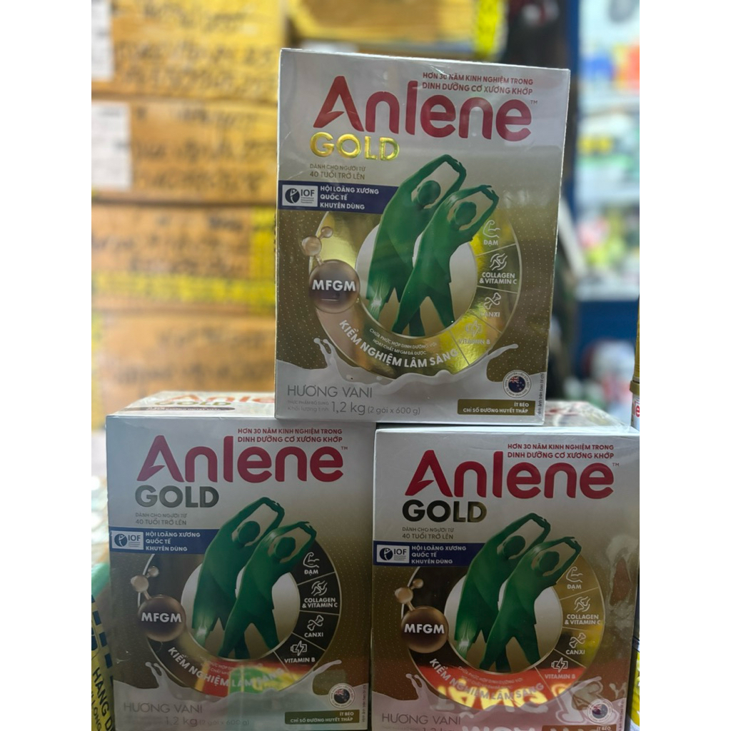 Anlene Gold Vanilla Flavored Milk Powder 1.2kg (new date - new model ...