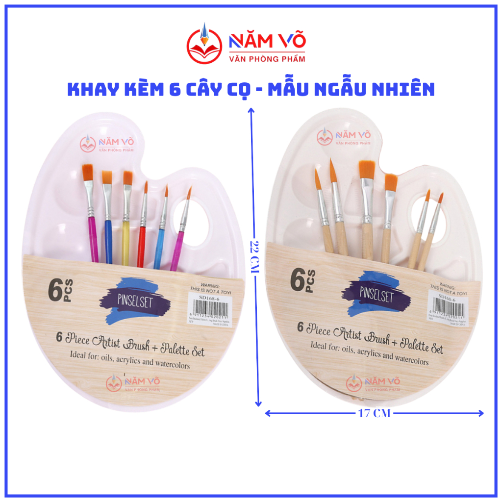 COMBO 2 SETS of Color Mixing Trays - Color Mixing Bowls with 6 Paint ...