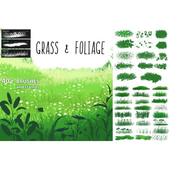 SET OF 52 PROCREATE TREE AND LEAF DRAWING BRUSHES - OPTIMIZED FOR YOUR ...