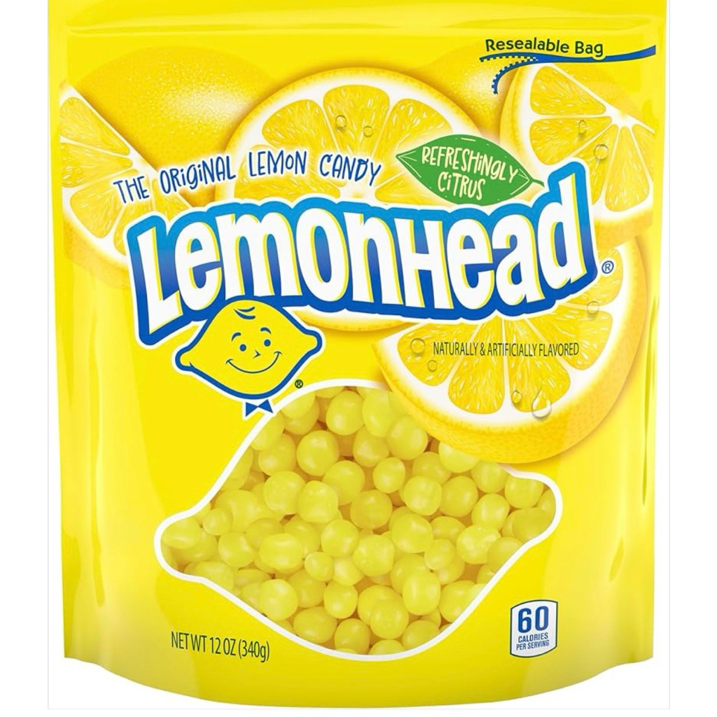 Lemonhead Candy – Refreshingly Citrus Sweet and Sour American Lemon ...