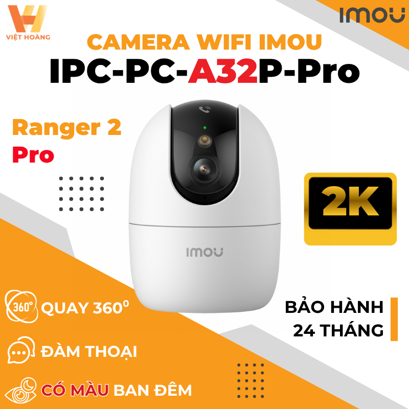 [3M] Imou A32 Pro Camera, Indoor, Night Color IPC-A32P-PRO | Shopee ...