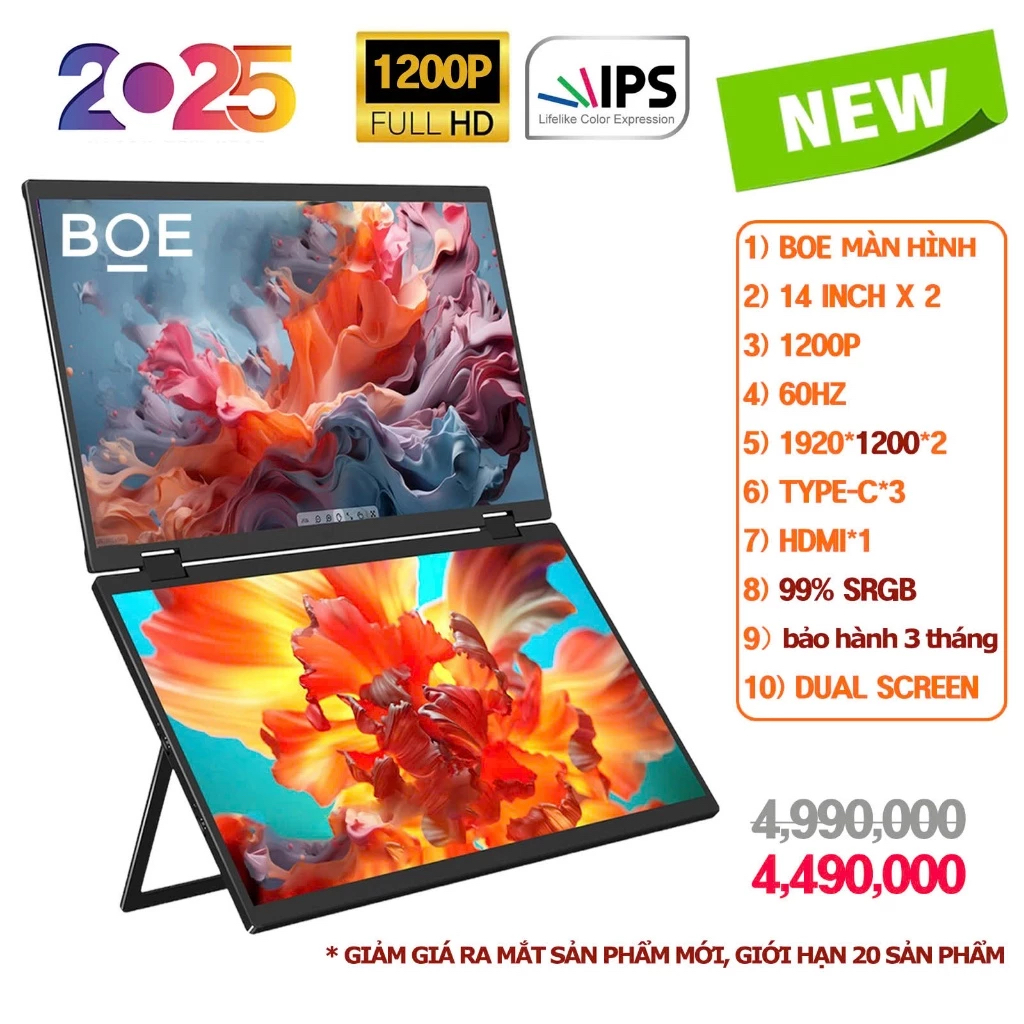 [NEW] BOE Genuine Dual portable screen - 14 inches | Shopee Malaysia