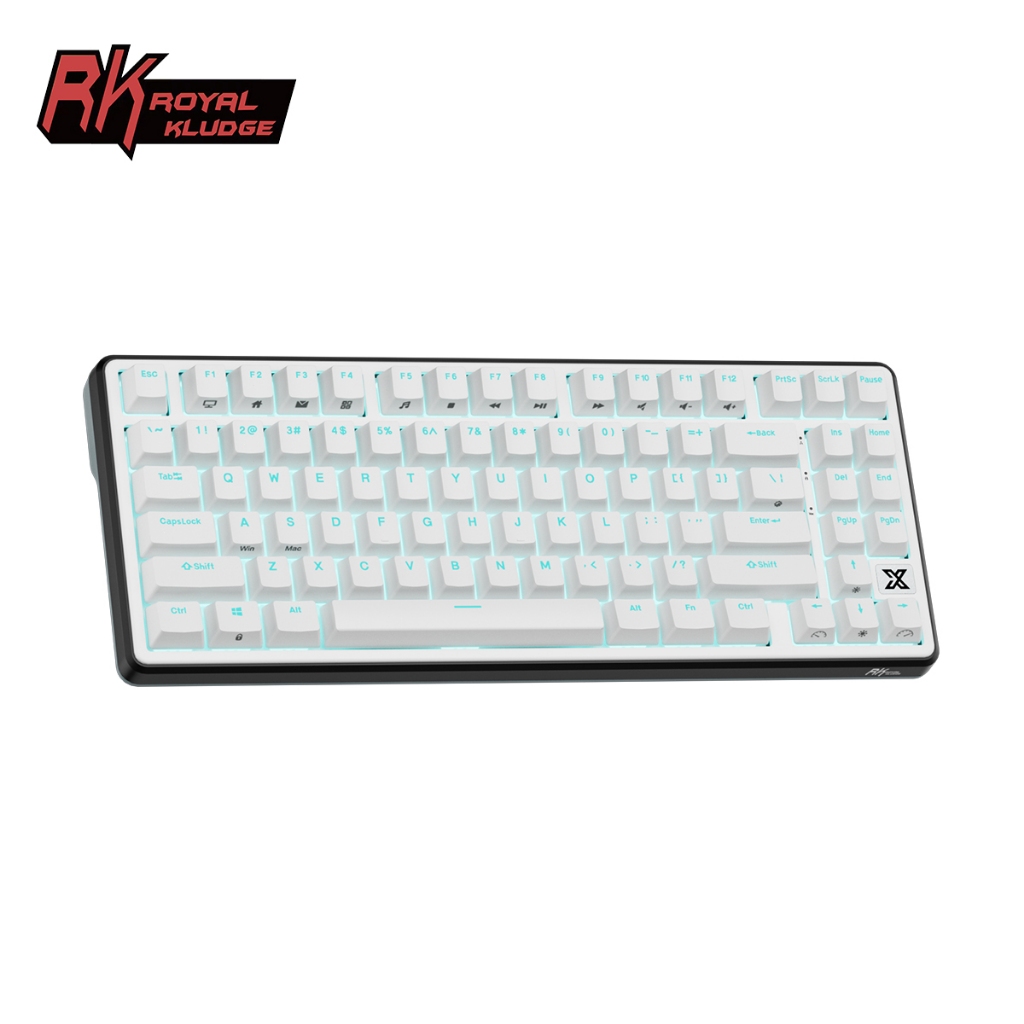 Royal Kludge RK X87 Black Night 88 Key 80% with wired mechanical ...