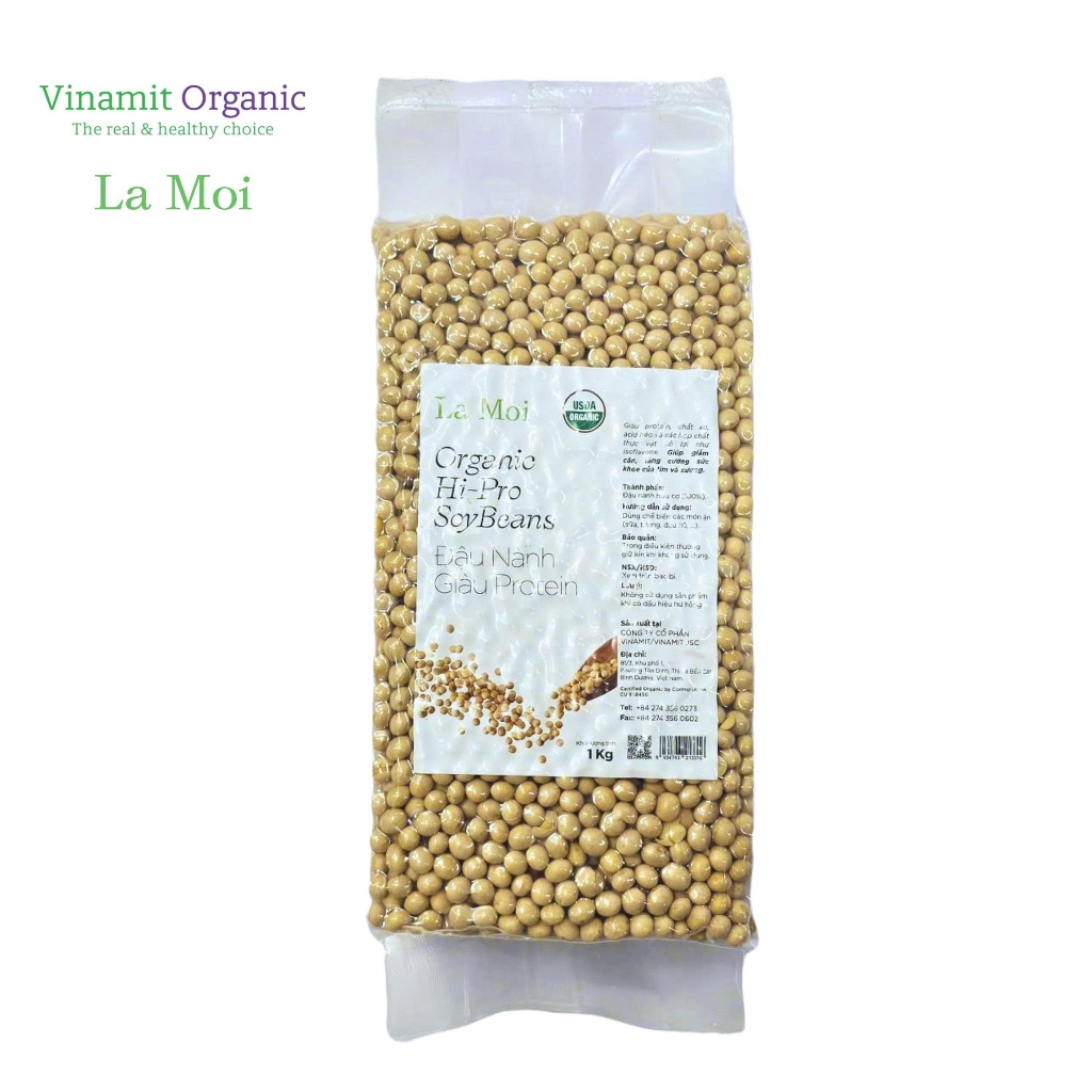 Vinamit Organic Soybeans 1 Kg | Shopee Malaysia