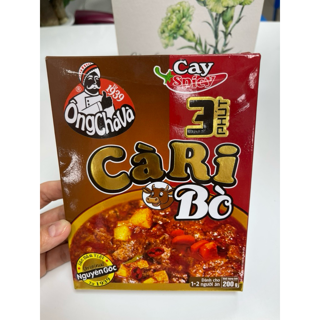 Spicy/Non-Spicy Beef Curry 3 Minutes Ong Cha And 200G | Shopee Malaysia
