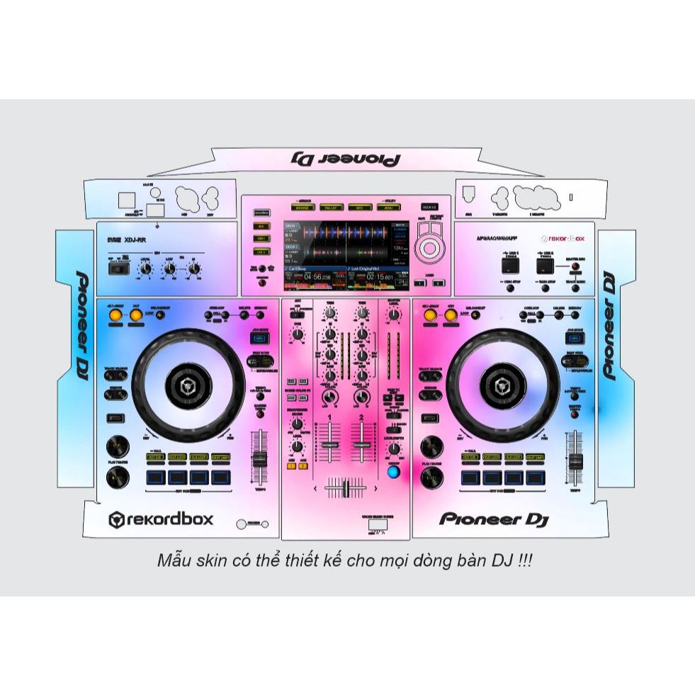Fire Express - DJ Desk Sticker Skin (F20) (XDJ RR / RX / RX2 / RX3 / XZ ...
